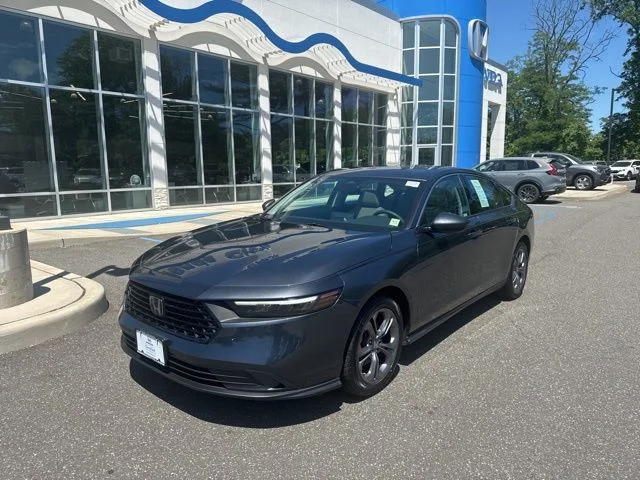 Certified Used 2023 Meteorite Gray Metallic Honda EX image 4