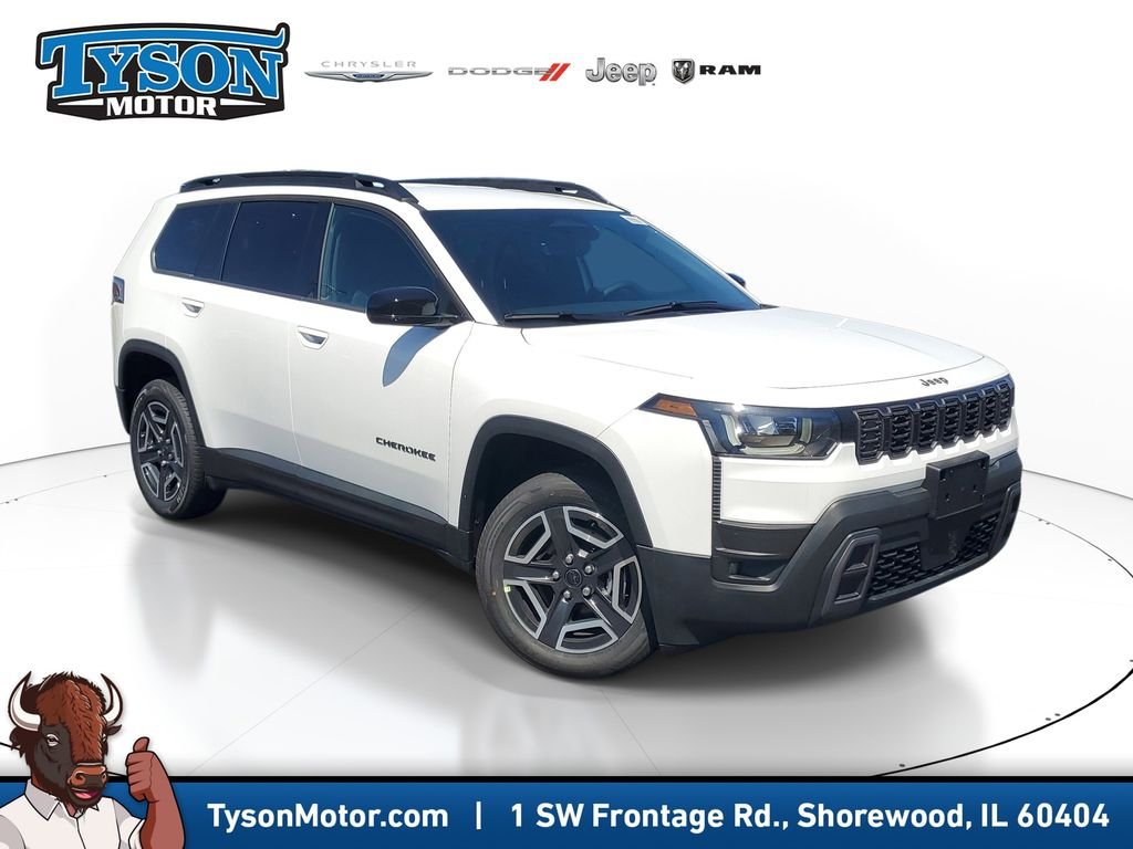 New 2026 Bright White Clearcoat Jeep Limited image 1