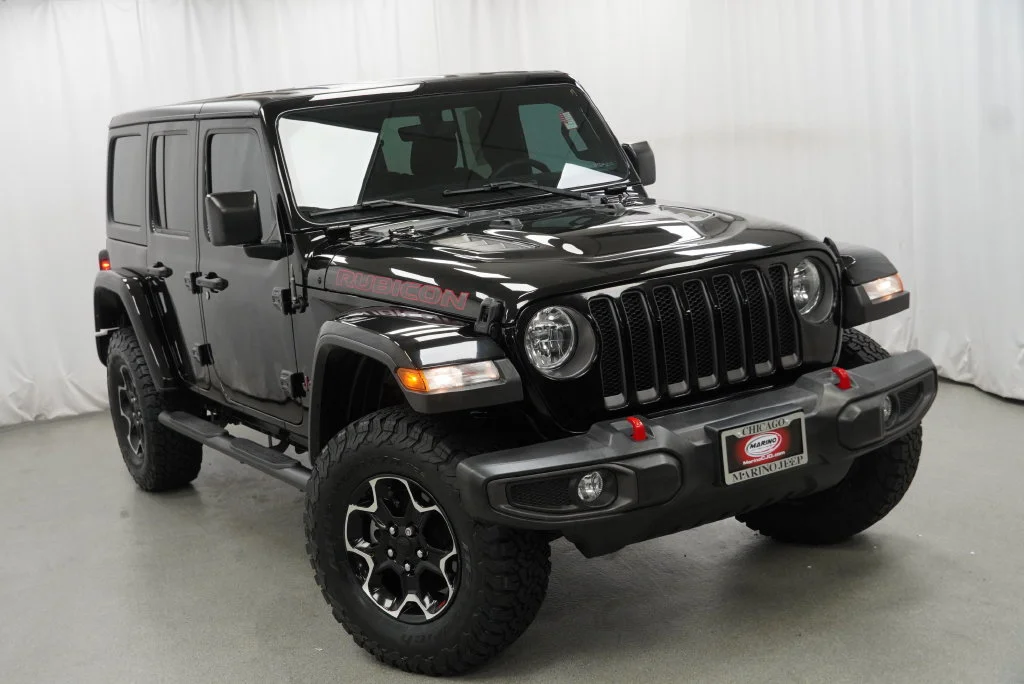 Certified Used 2023 Black Jeep Rubicon image 12