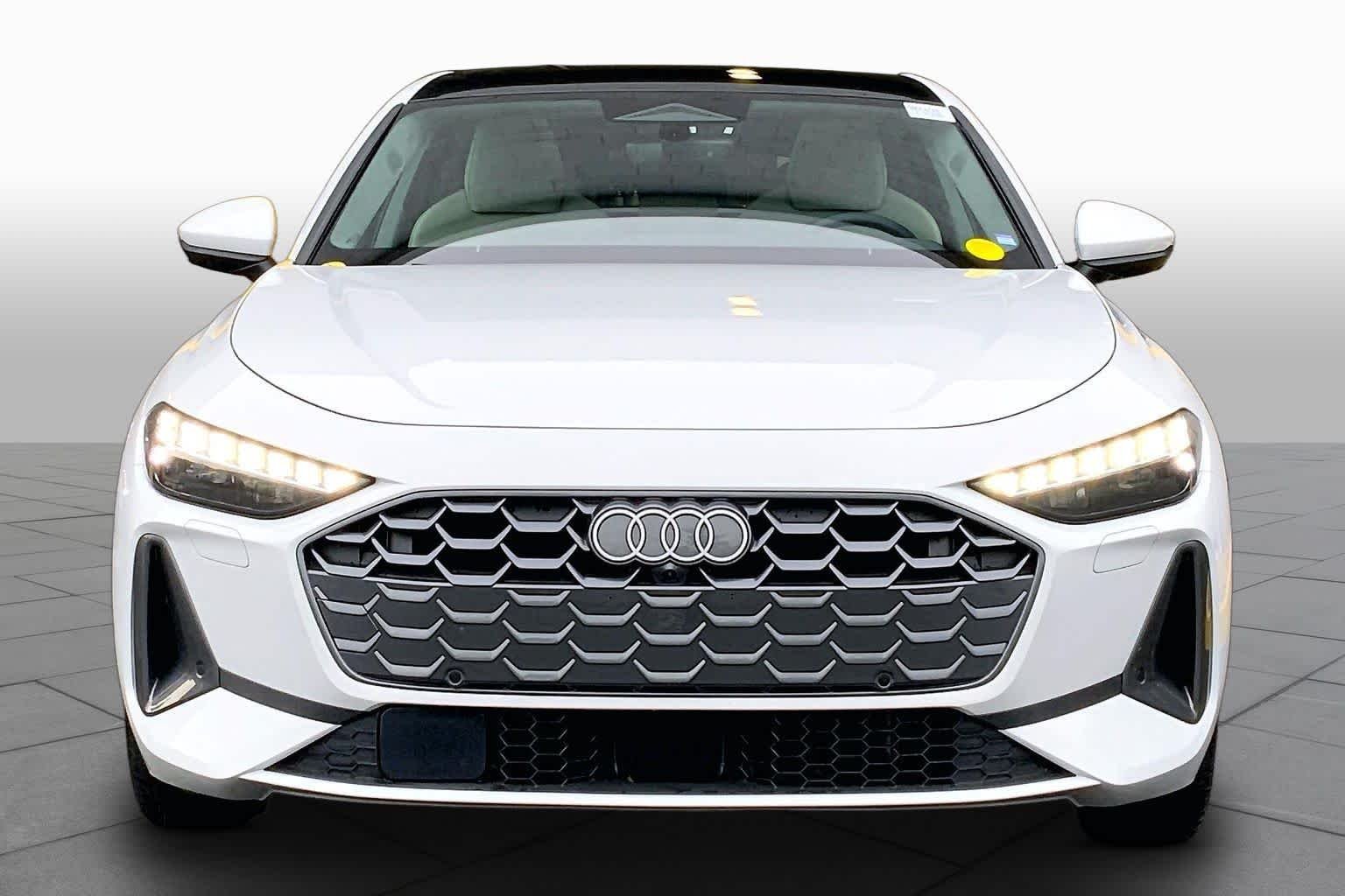 Used 2025 Glacier White Metallic Audi Premium Plus image 4