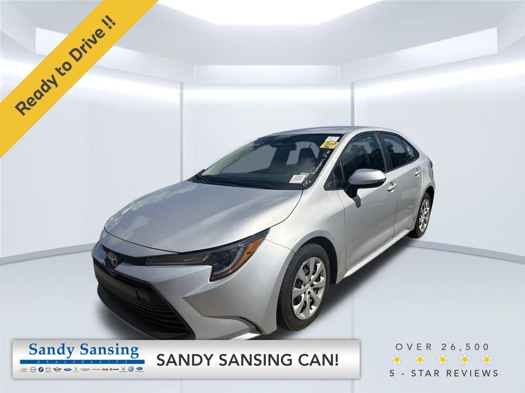 Used 2023 Silver Toyota LE image 1