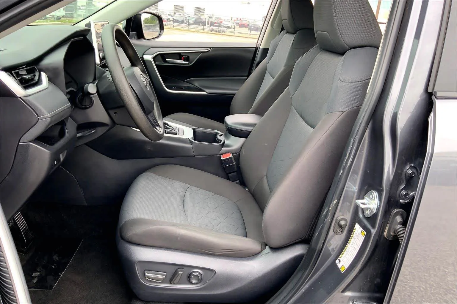 Used 2025 Magnetic Gray Metallic Toyota XLE image 8