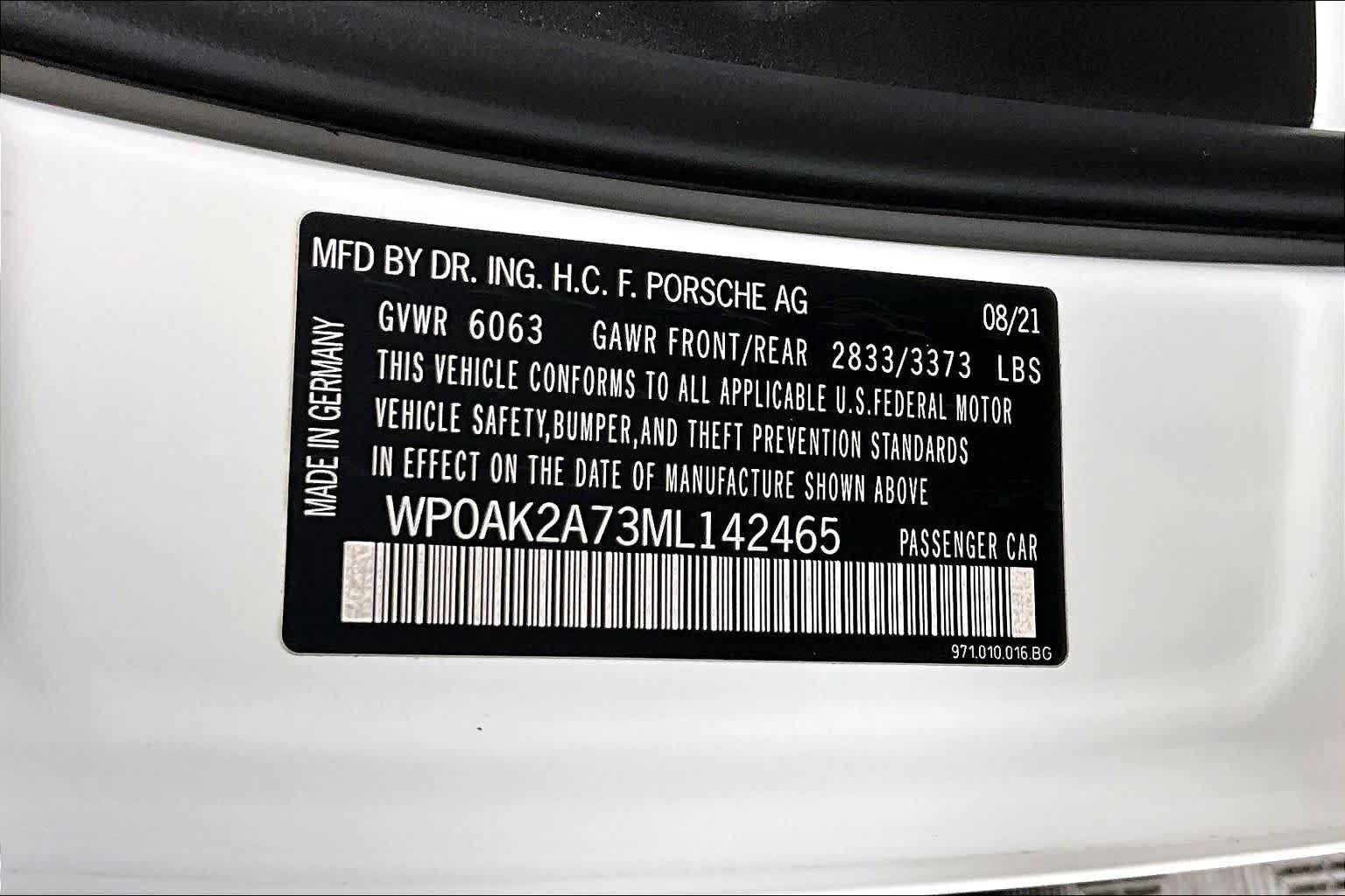 Used 2021 Carrara White Metallic Porsche 4S E-Hybrid image 32