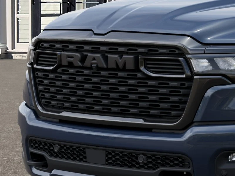New 2026 Forged Blue Metallic Exterior Paint RAM Big Horn Quad Cab 4x2 6