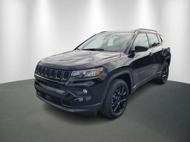 New 2026 Diamond Black Crystal Pearlcoat Jeep Latitude image 2