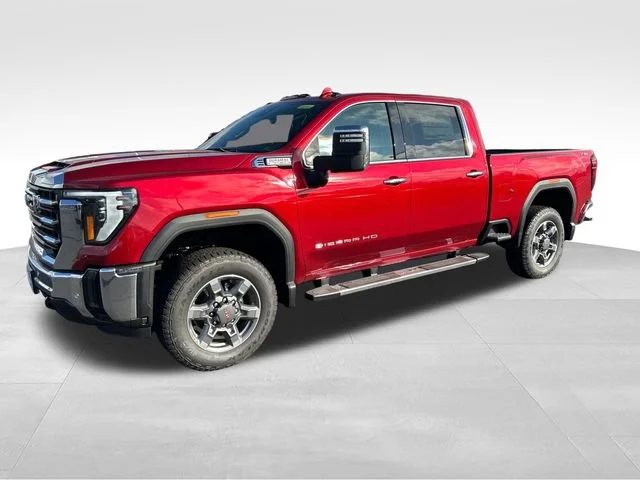 New 2026 Volcanic Red Tintcoat GMC SLT image 1