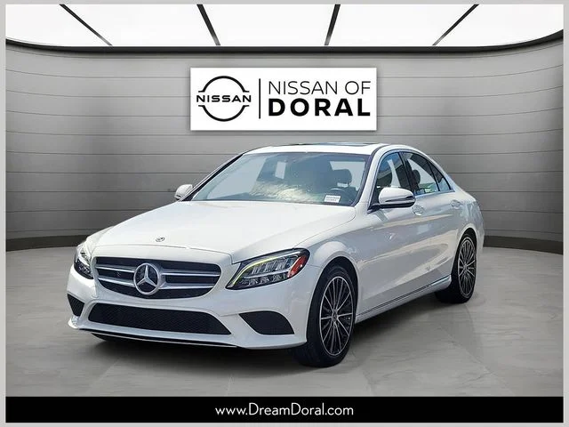 Used 2021 White Mercedes-Benz C 300 image 1