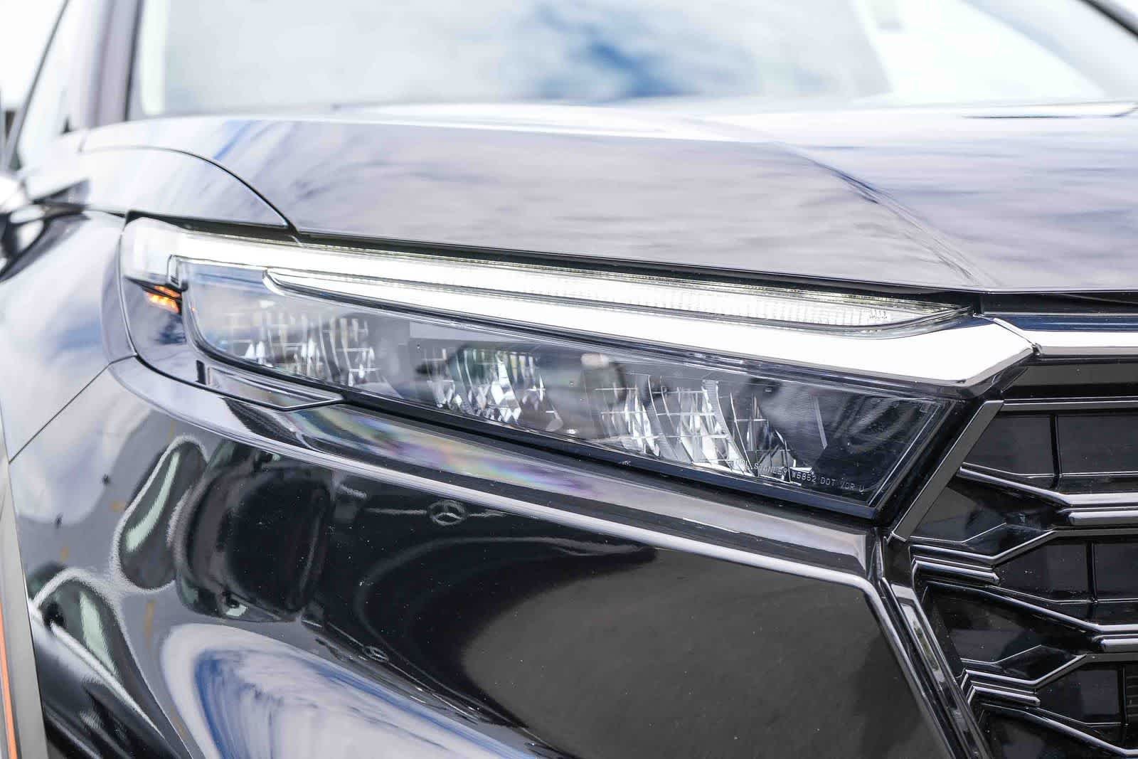 Used 2025 Crystal Black Pearl Honda EX image 4