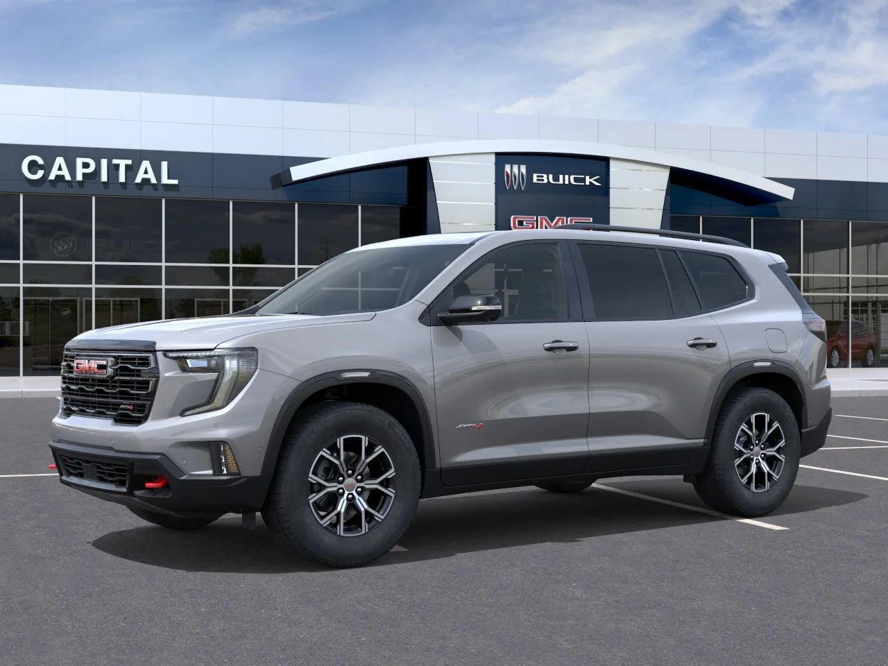 New 2026 Sterling Metallic GMC AT4 AWD image 3