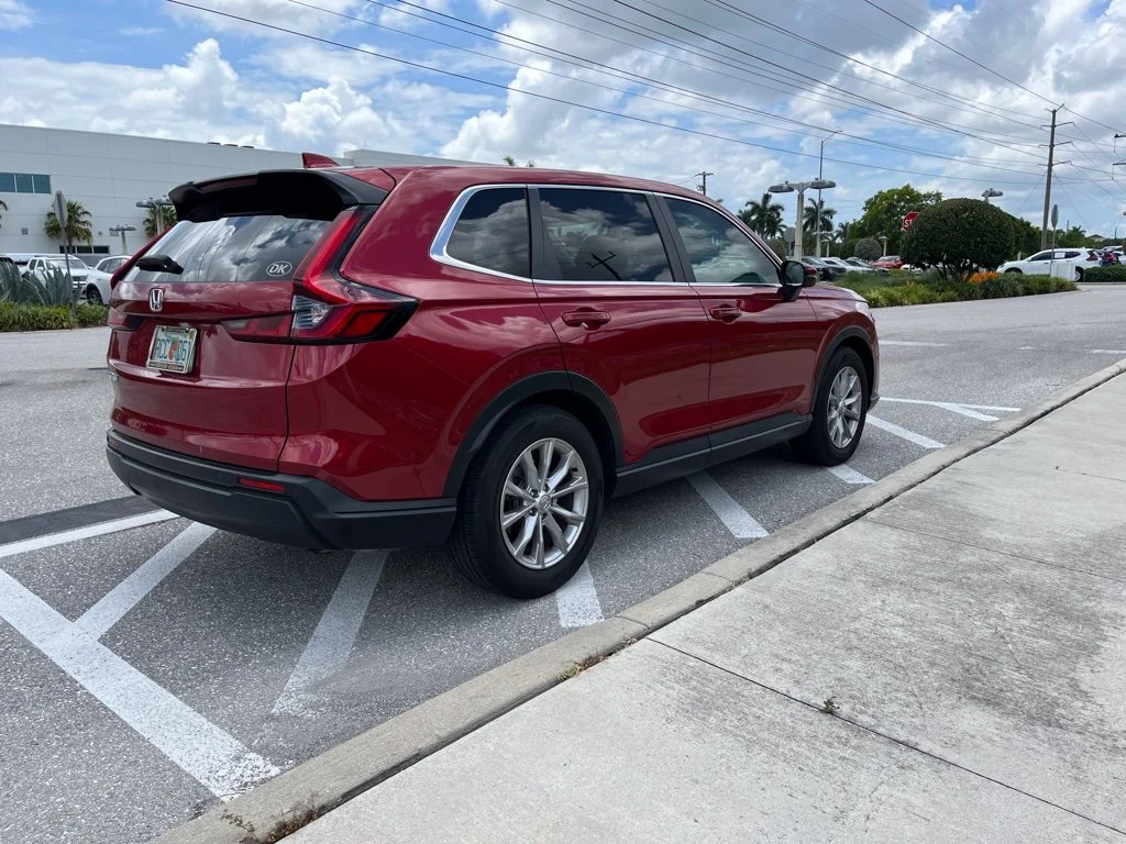 Certified Used 2024 Radiant Red Metallic Honda EX-L image 4
