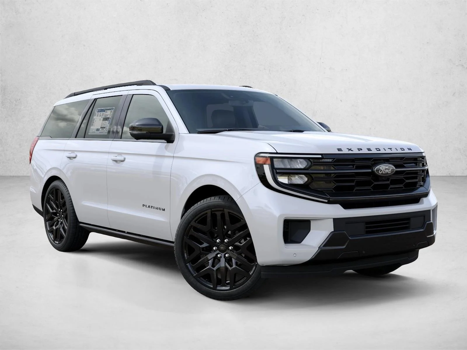 New 2027 Star White Metallic Tri-Coat Ford Platinum image 4