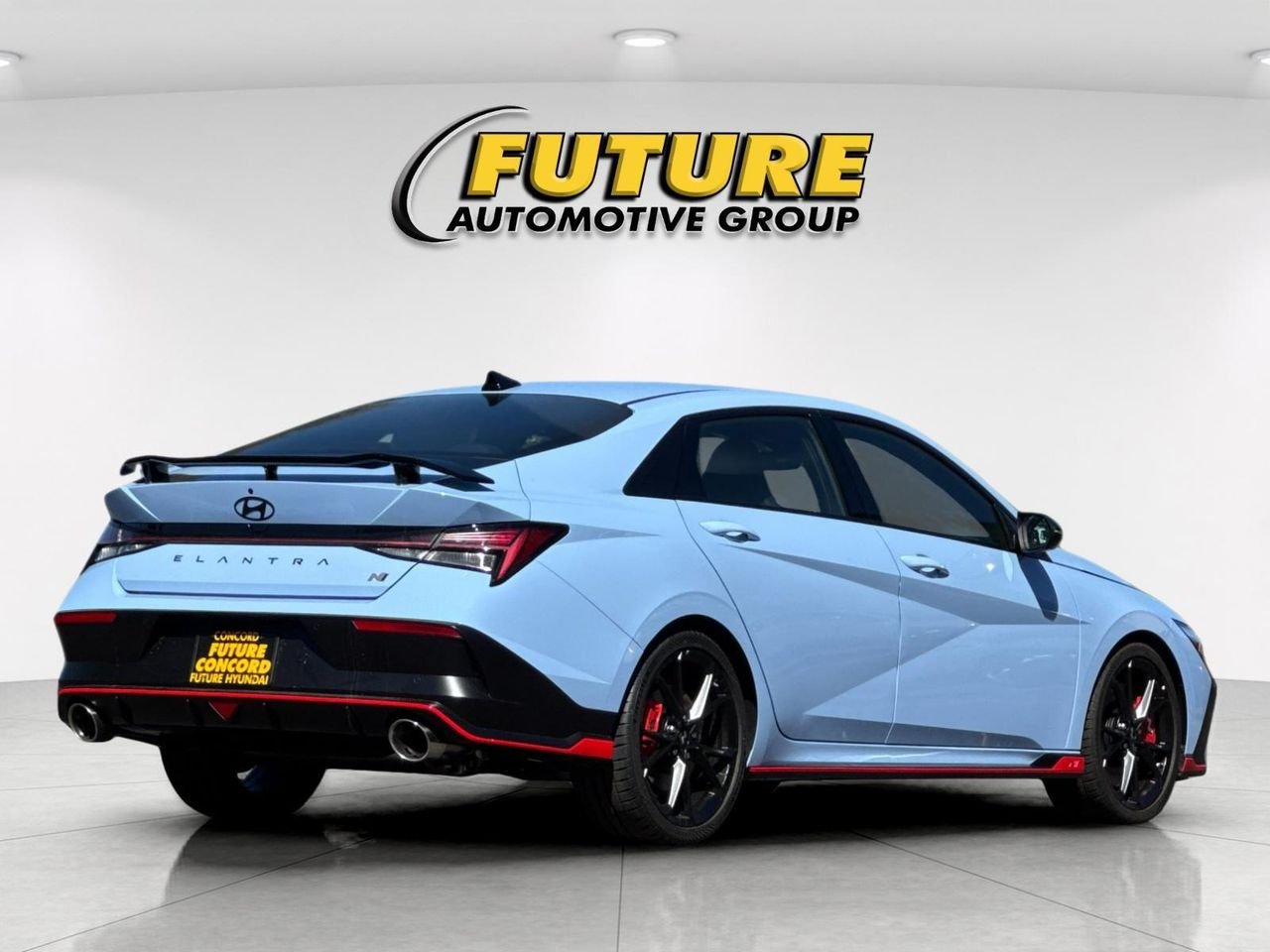 New 2026 Blue Hyundai Sedan image 3