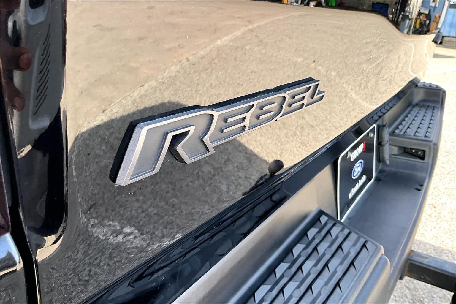 Used 2021 Diamond Black Crystal Pearlcoat Ram Rebel image 12