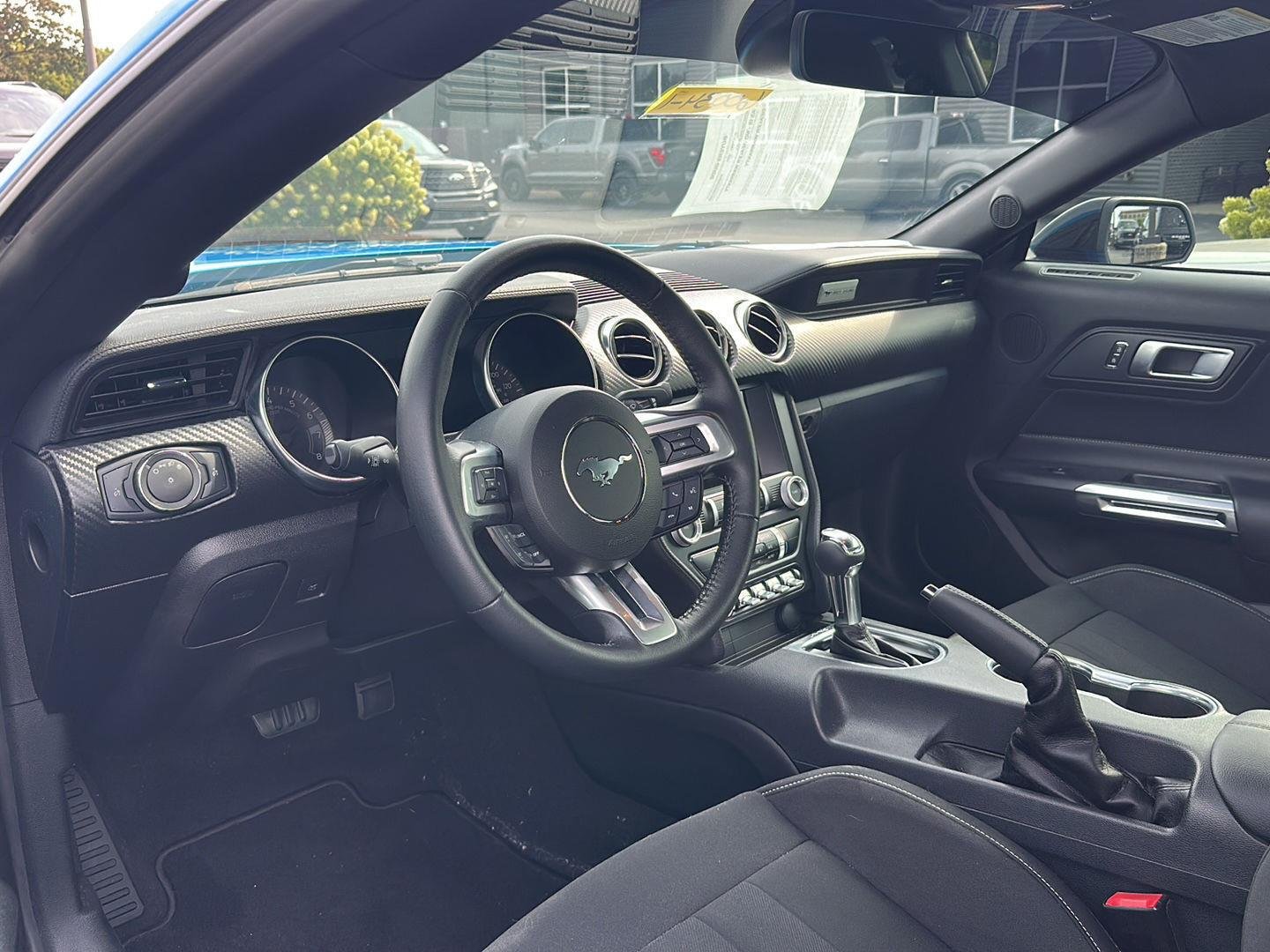 Used 2023 Grabber Blue Ford EcoBoost image 2