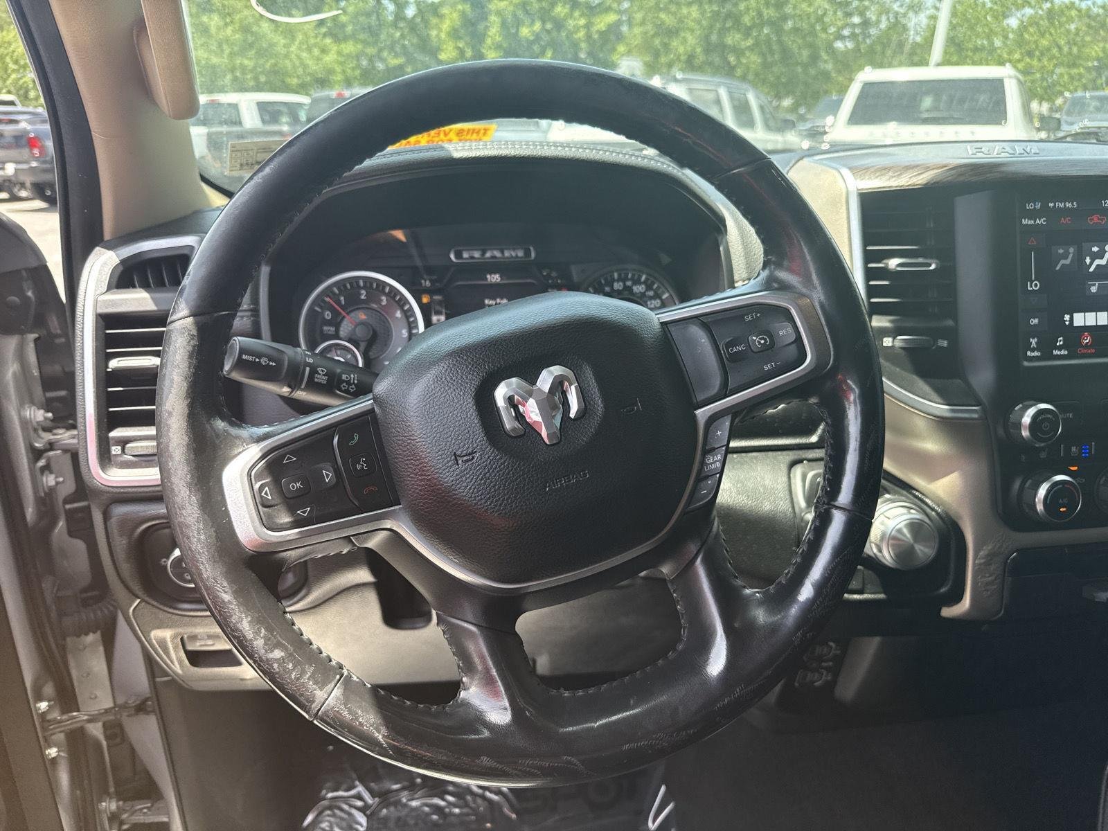 Used 2020 Billet Silver Metallic Clearcoat Ram Laramie image 9