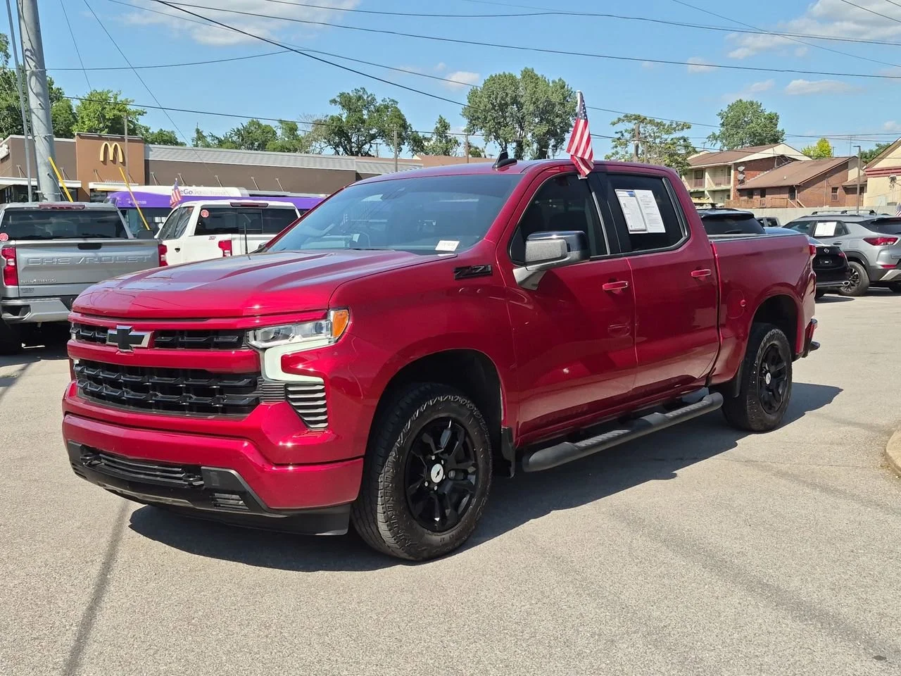 Used 2025 Radiant Red Tintcoat Chevrolet RST image 4