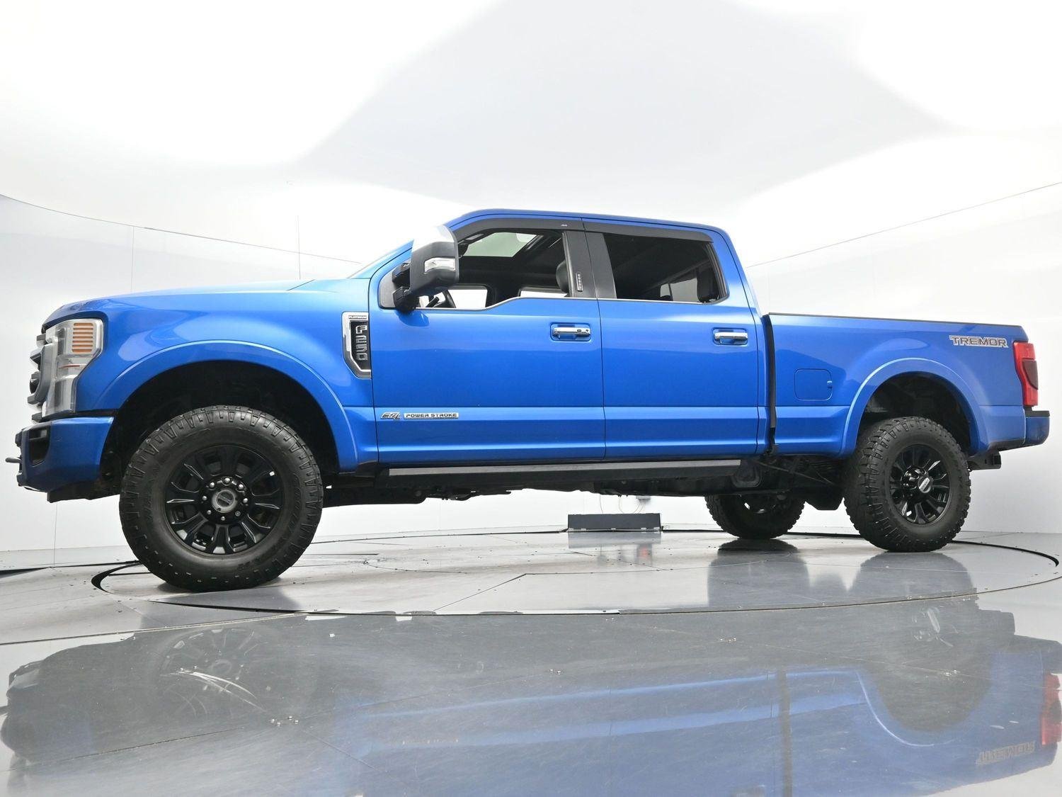 Used 2021 Velocity Blue Ford Platinum image 48