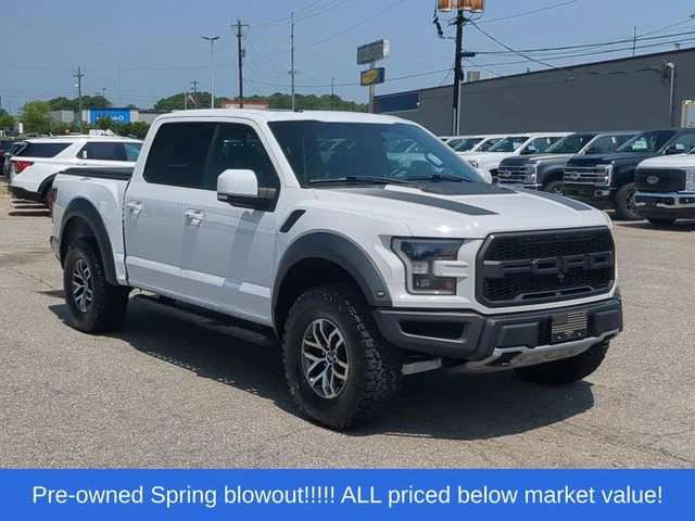 Used 2018 White Ford Raptor image 15
