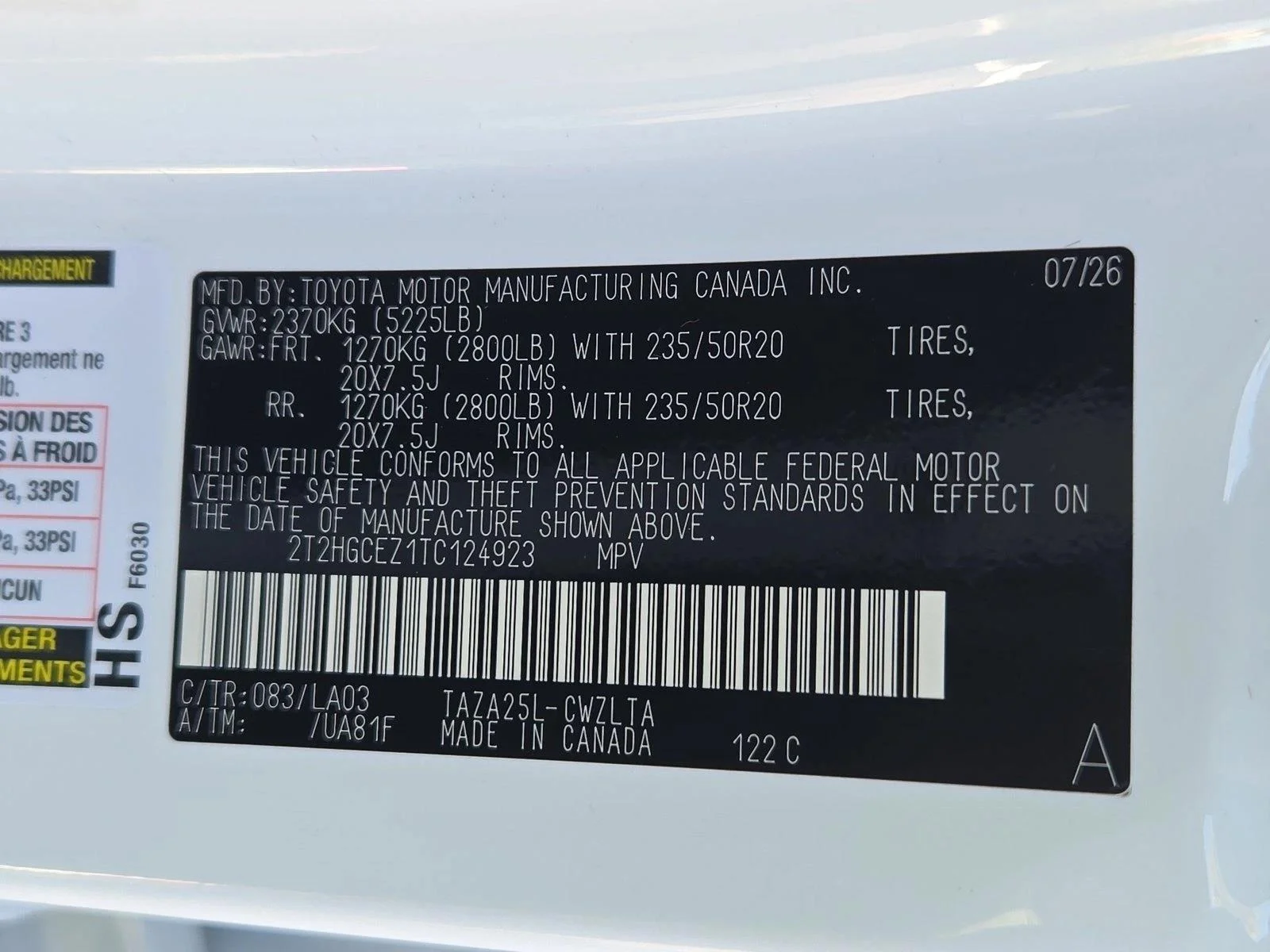 New 2026 Ultra White Lexus  350 LUXURY AWD image 17