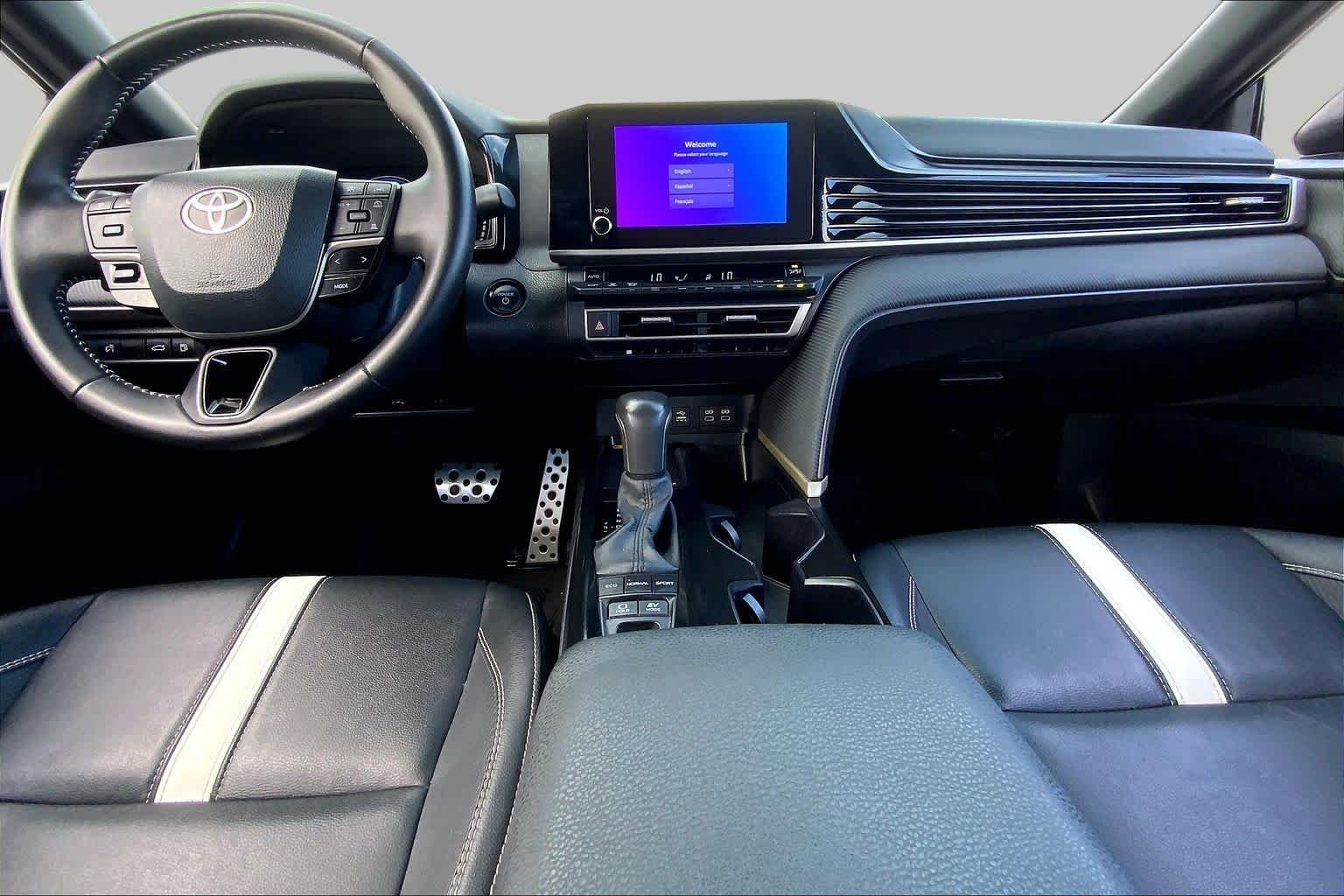 Certified Used 2025 Midnight Black Metallic Toyota SE image 15