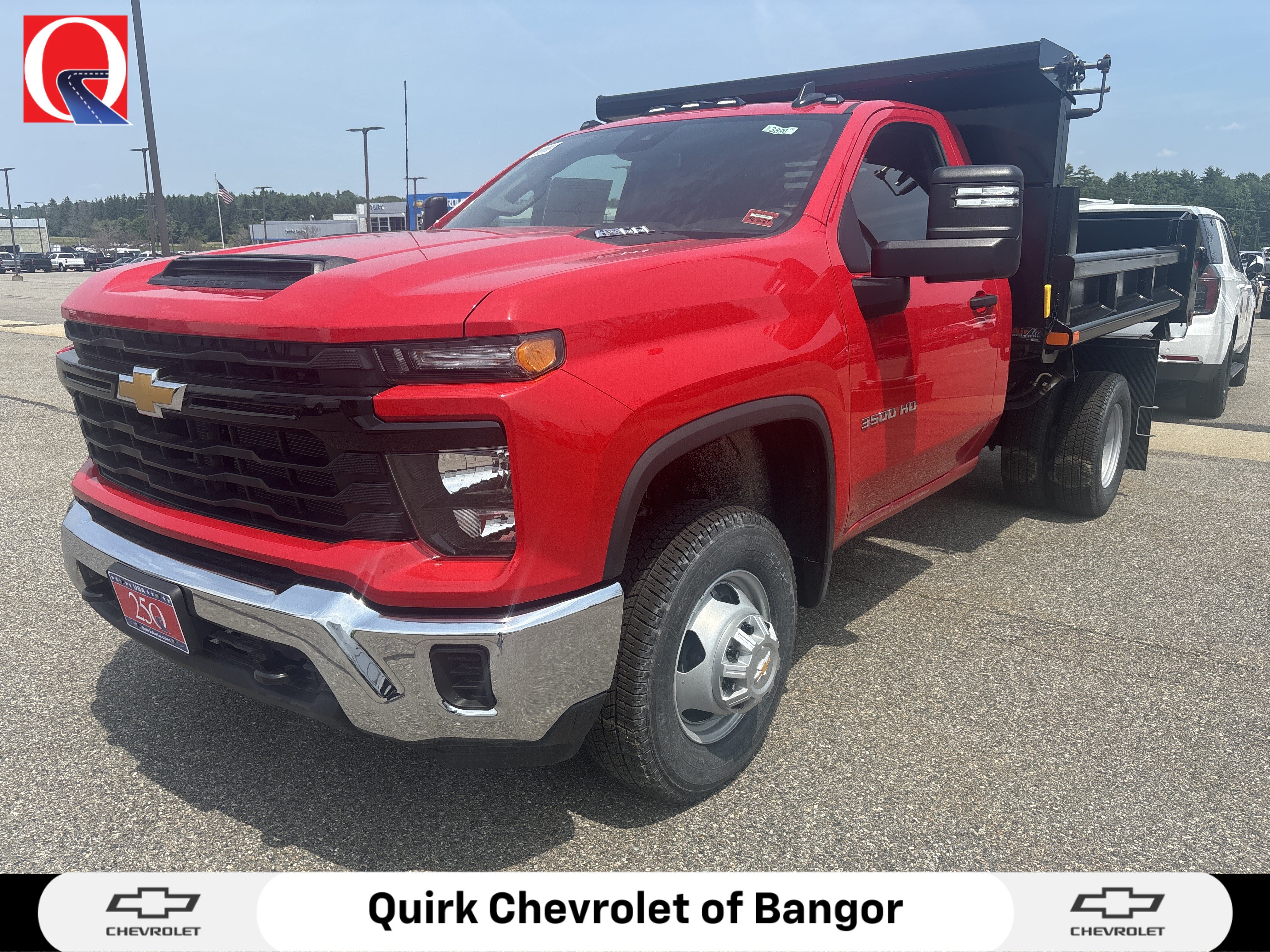New 2026 Red Hot Chevrolet Work Truck image 1