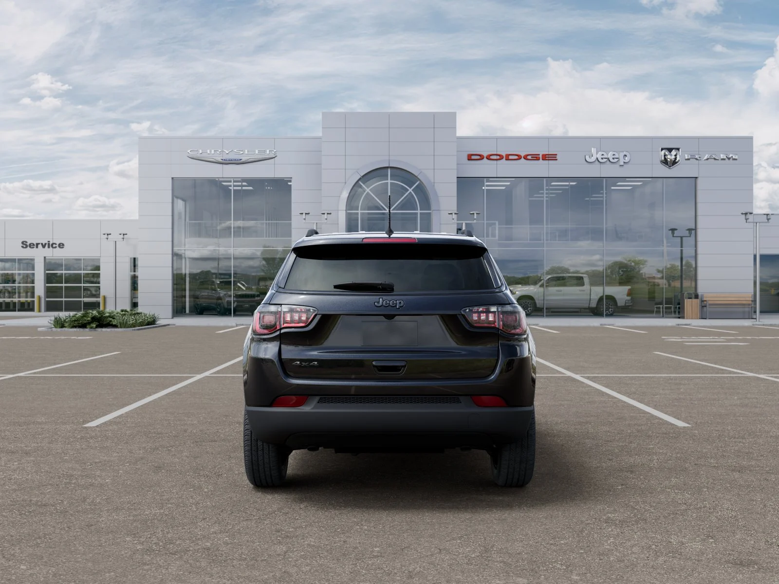 New 2026 Diamond Black Crystal Pearlcoat Jeep Latitude image 38