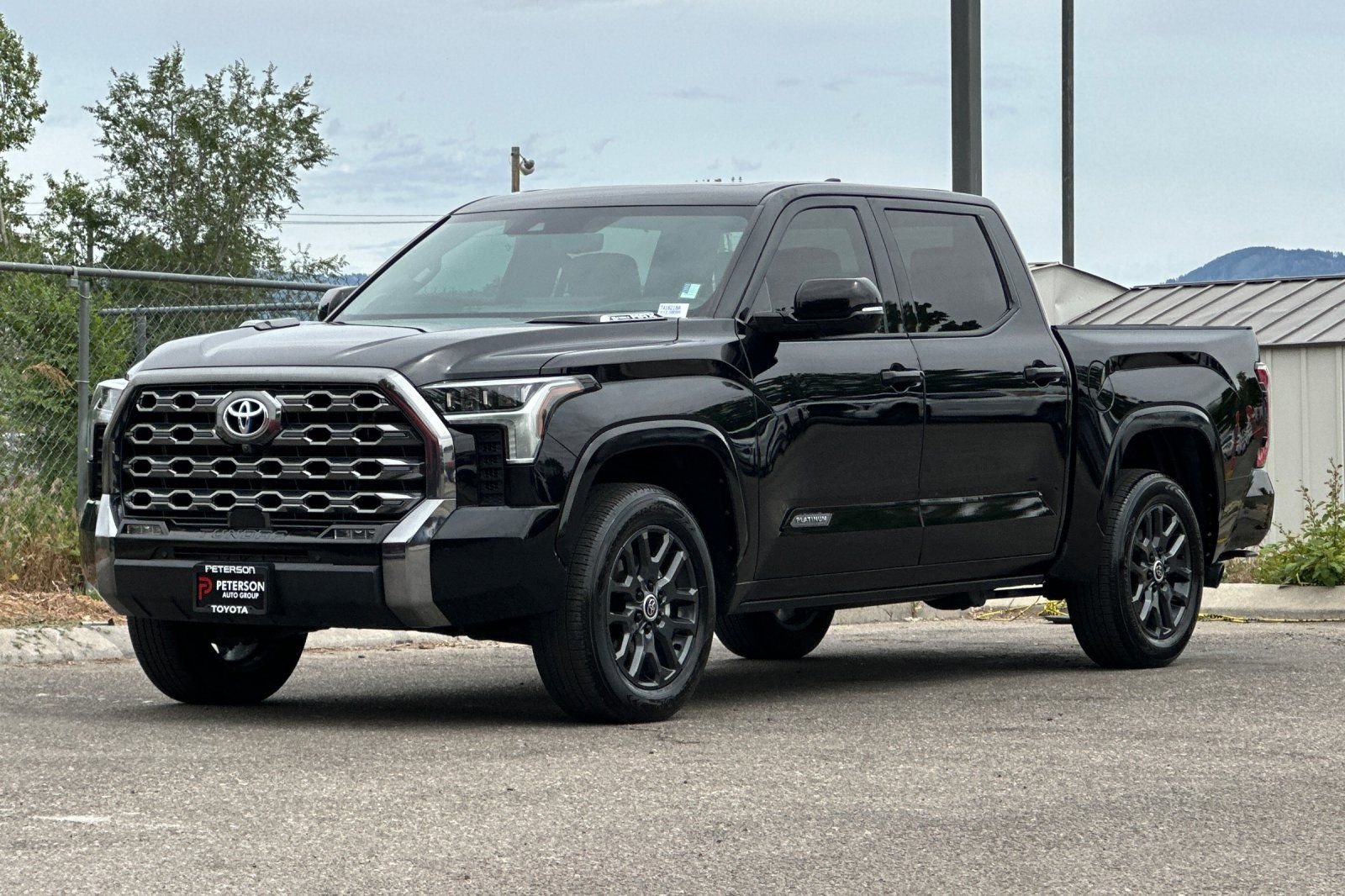 Used 2024 Black Toyota Platinum image 8