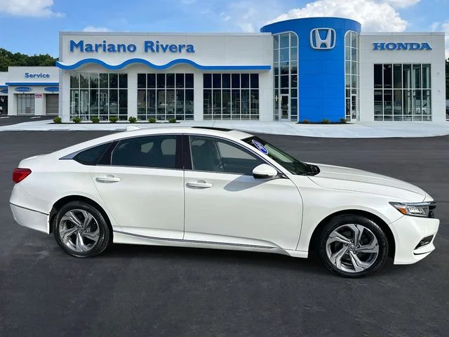 Certified Used 2018 Platinum White Pearl Honda EX-L image 4