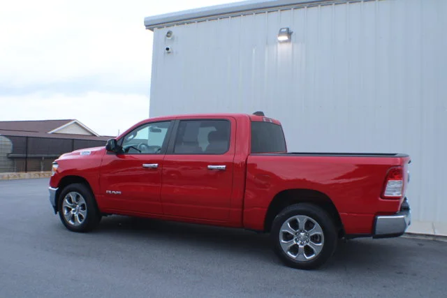 Used 2023 Flame Red Clearcoat Ram Big Horn image 3