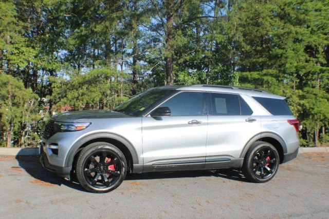 Used 2024 Iconic Silver Metallic Ford ST image 4