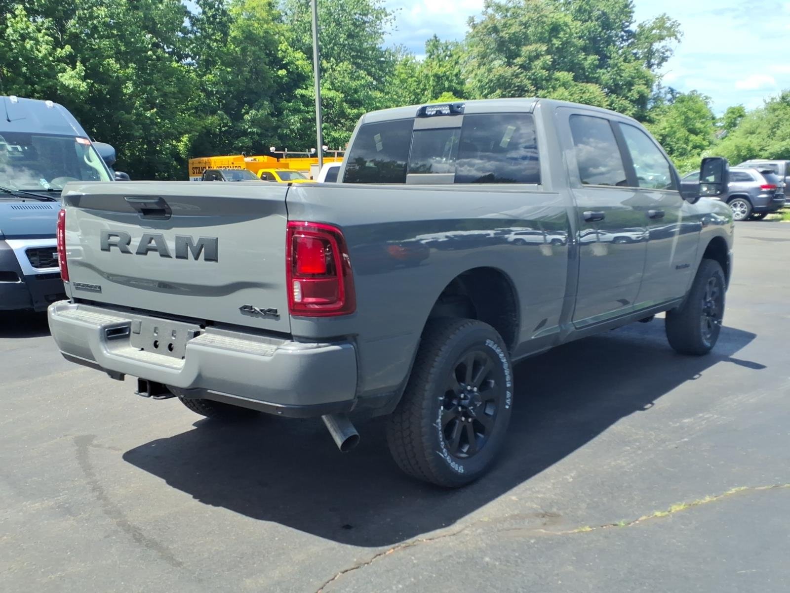 New 2026 Ceramic Gray Clear-Coat Exterior Paint RAM Big Horn image 6