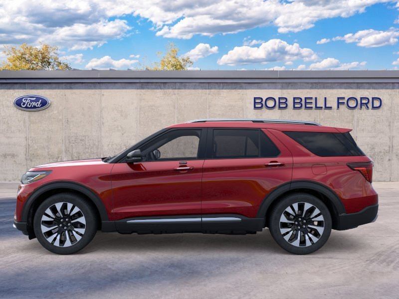 New 2026 Red Ford Platinum image 3