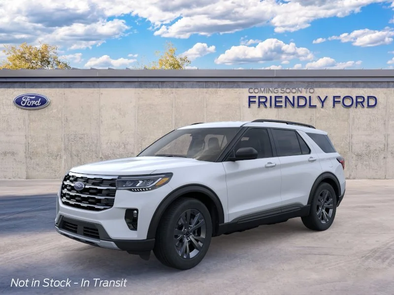 New 2026 Space White Metallic Ford Active image 1