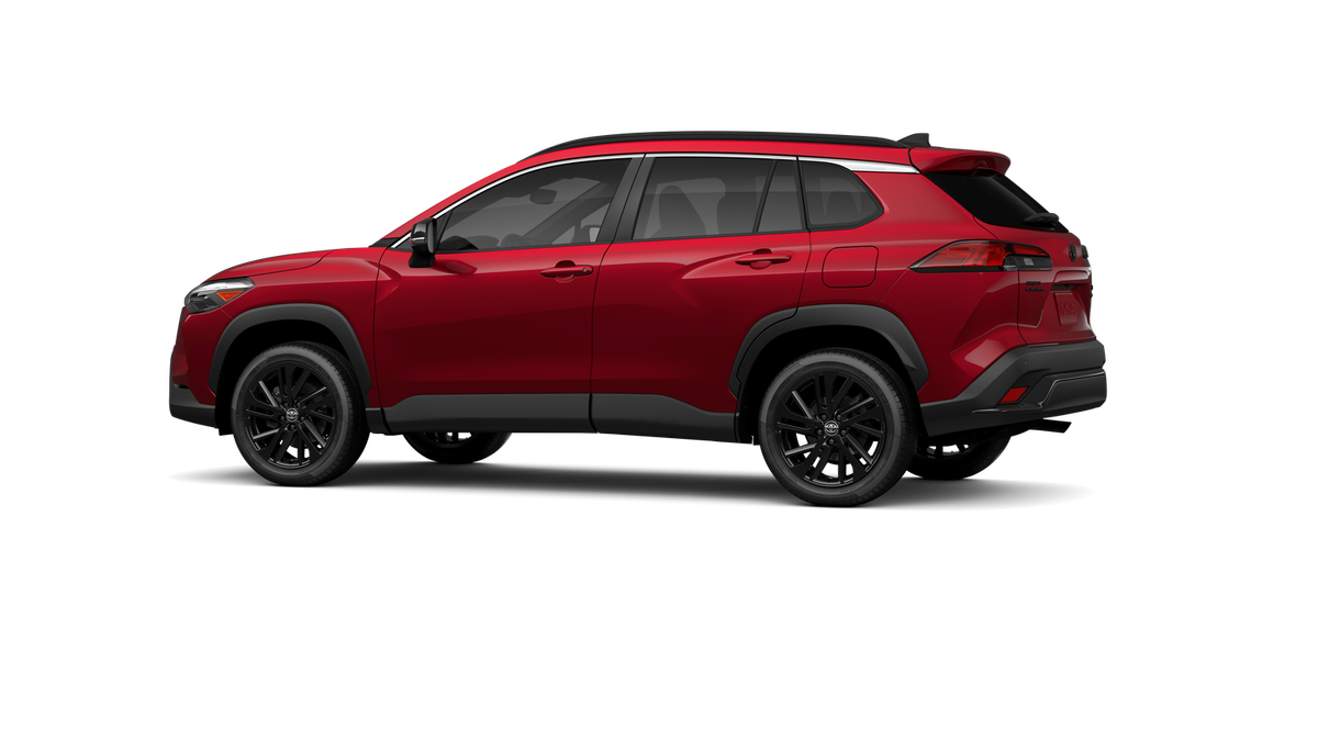 New 2026 Soul Red Crystal Toyota Hybrid XSE image 5