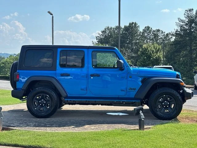 New 2026 Hydro Blue Pearl-Coat Exterior Paint Jeep Sport image 8