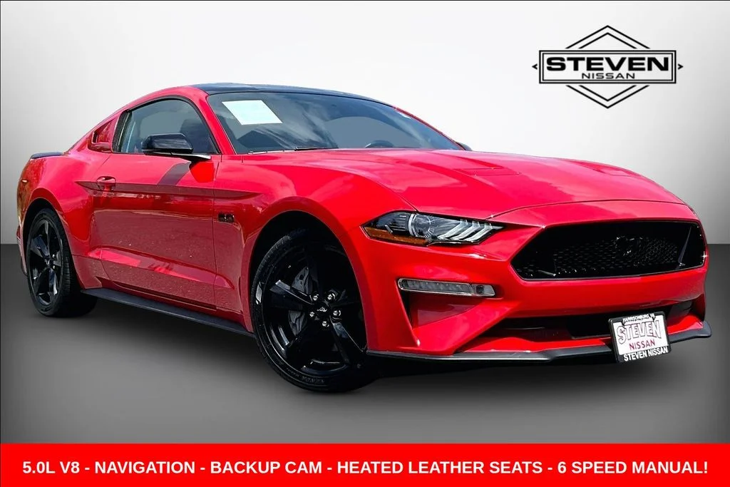 Used 2021 Red Ford GT Premium image 1