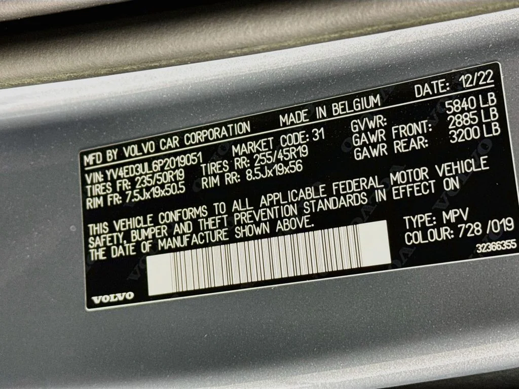 Certified Used 2023 Gray Metallic Volvo Twin Plus image 33