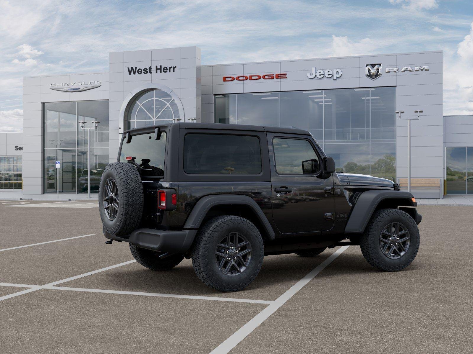 New 2026 Black Clear-Coat Exterior Paint Jeep Sport S image 4