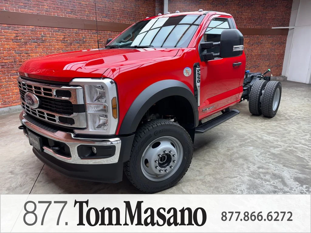 New 2026 Race Red Ford F-550® XL image 1