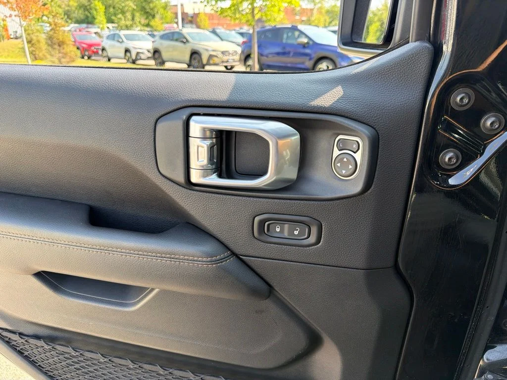 Used 2021 Black Jeep Unlimited Sahara High Altitude image 16