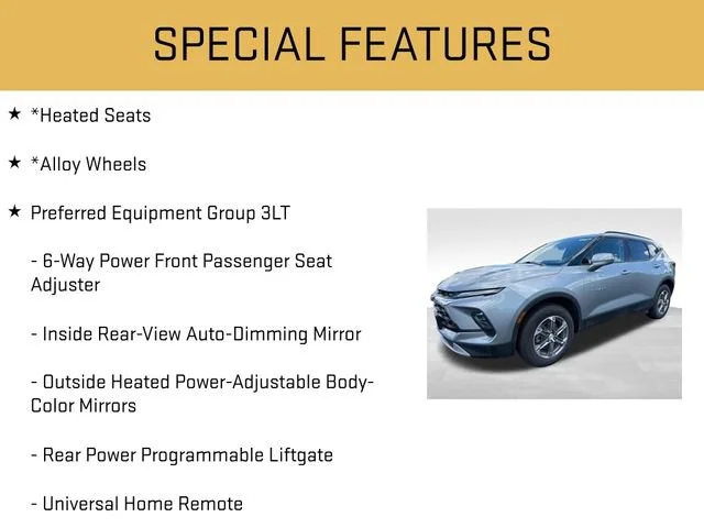 Used 2024 Sterling Gray Metallic Chevrolet 3LT image 6