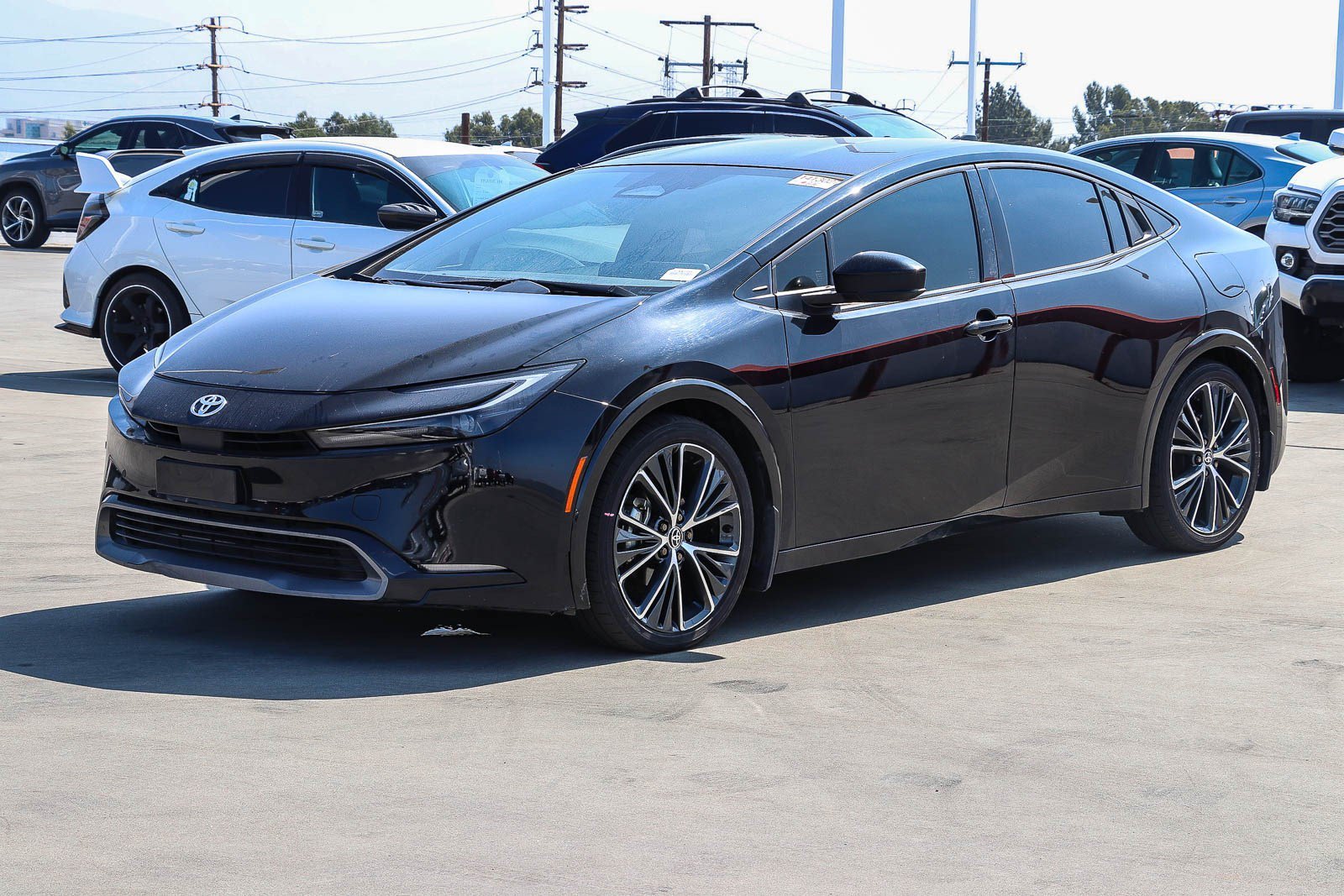 Certified Used 2024 Midnight Black Metallic Toyota LE image 3
