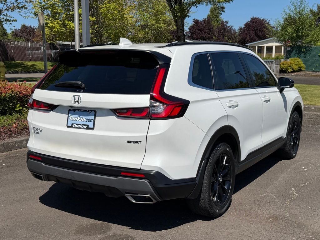 Used 2023 Platinum White Pearl Honda Sport image 6