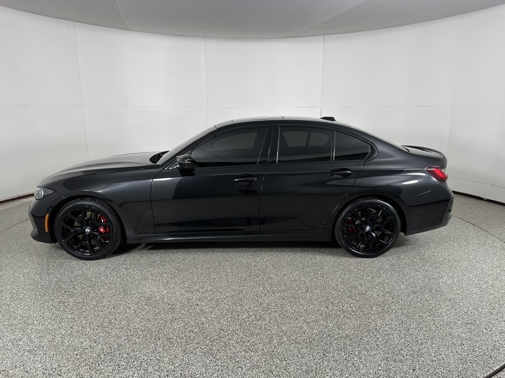 Certified Used 2025 Black Sapphire Metallic BMW M340i xDrive image 6