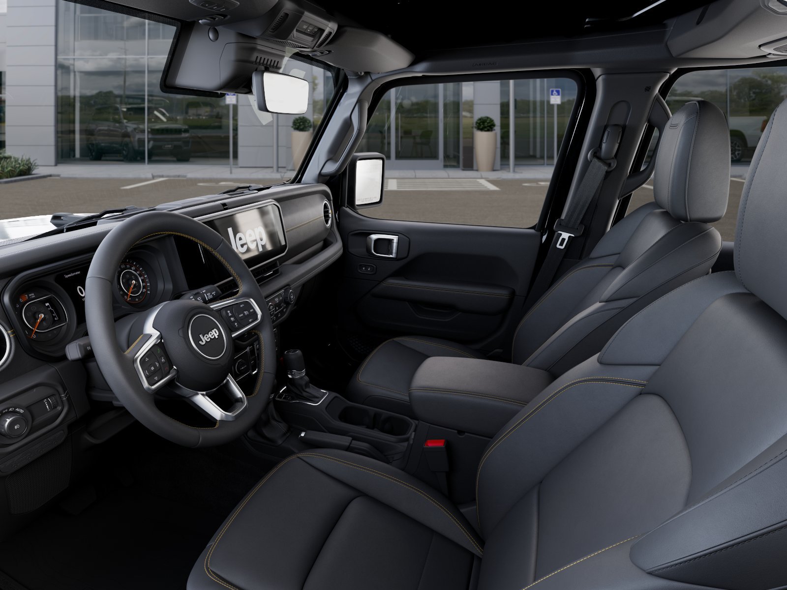 New 2026 Black Clear-Coat Exterior Paint Jeep Sahara image 51