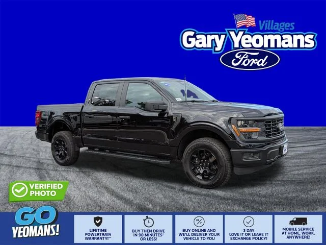 New 2026 Agate Black Metallic Ford STX® image 1
