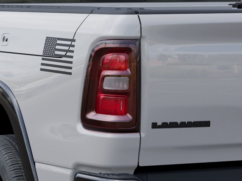 New 2026 Bright White Clear-Coat Exterior Paint RAM LARAMIE image 9