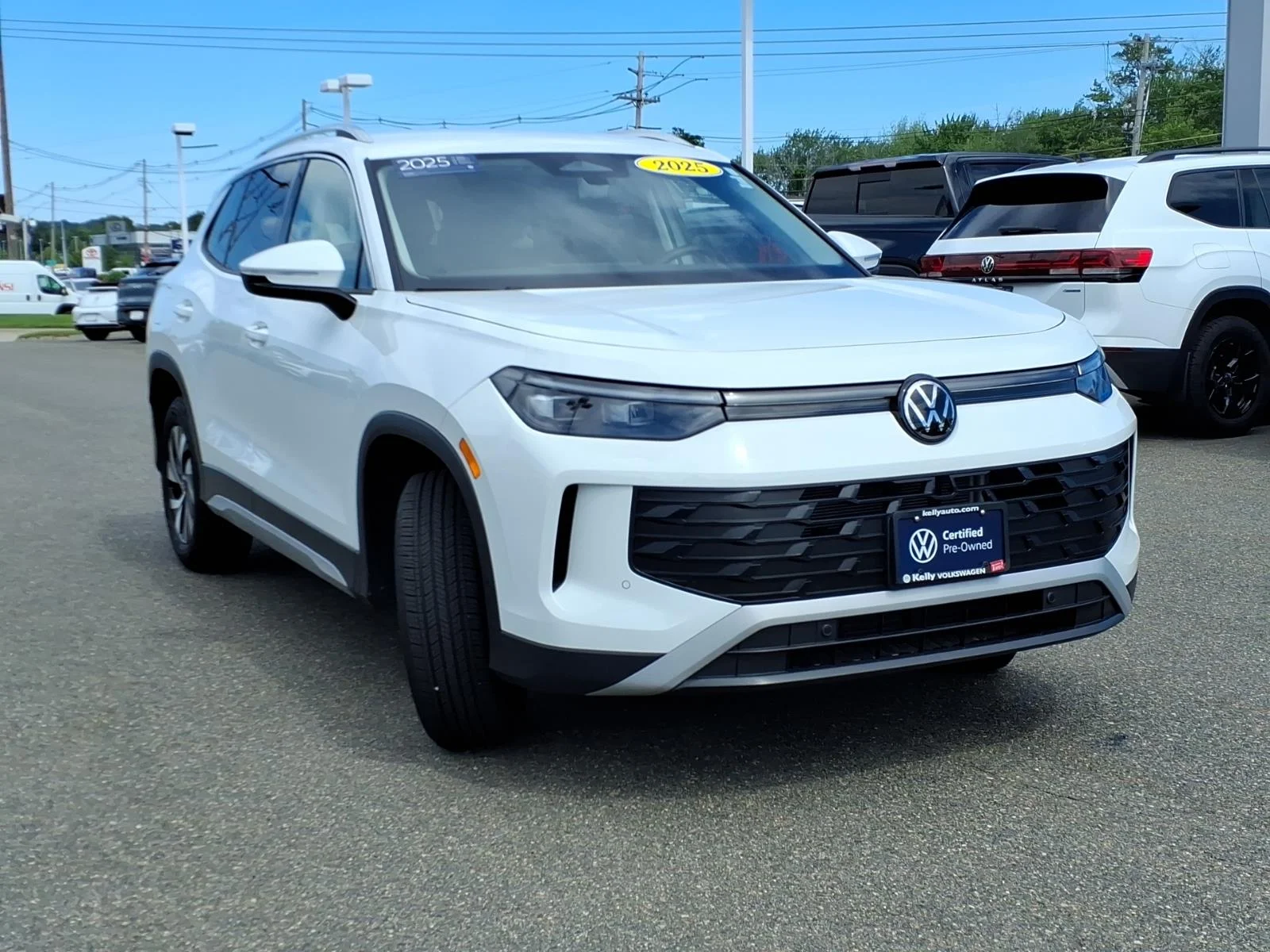 Certified Used 2025 Pure White Volkswagen S image 3