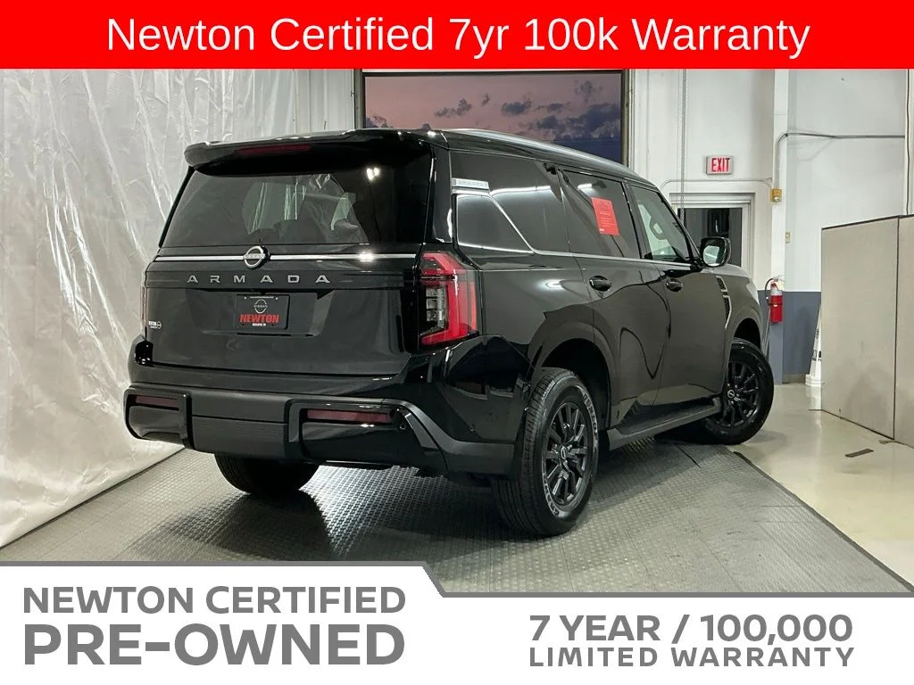 Certified Used 2025 Super Black Nissan SV image 26