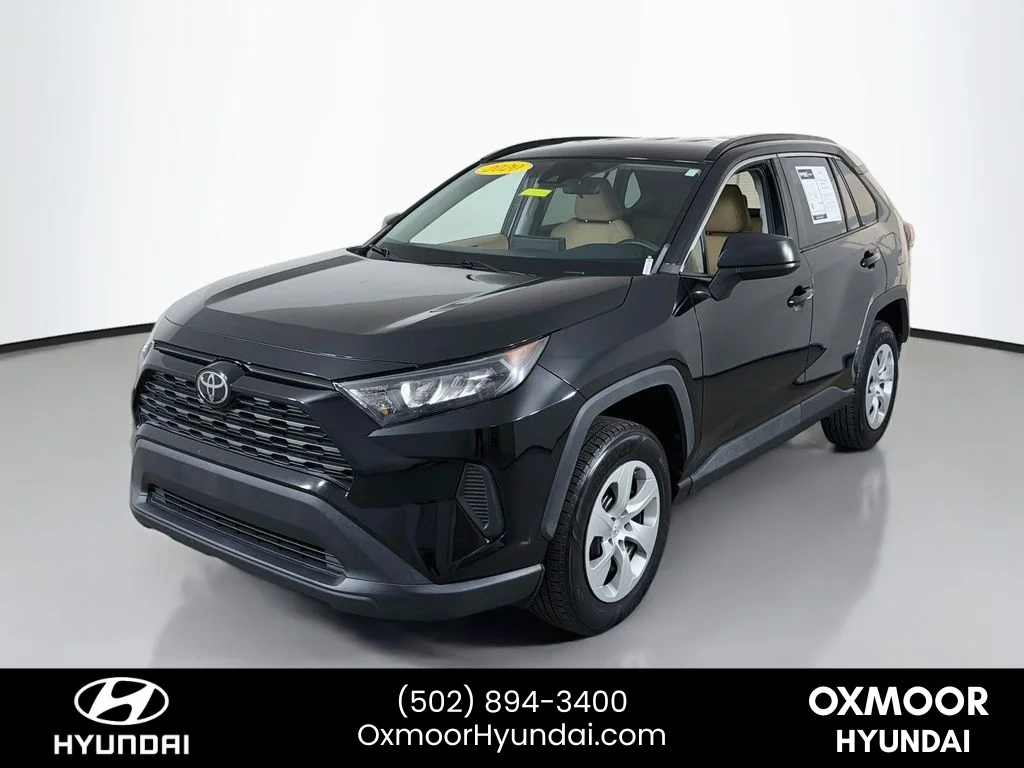 Used 2020 Midnight Black Metallic Toyota LE image 3